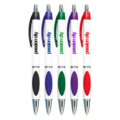 Union Printed - Vista Click Pen Rubber Grip