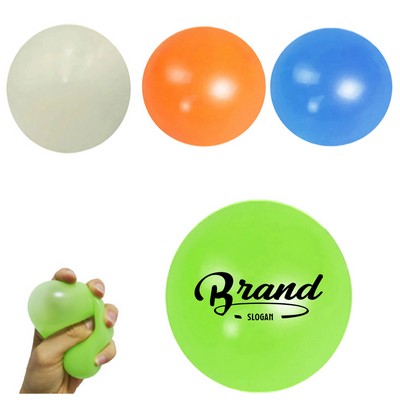 1.77" Glow In The Dark Stress Ball