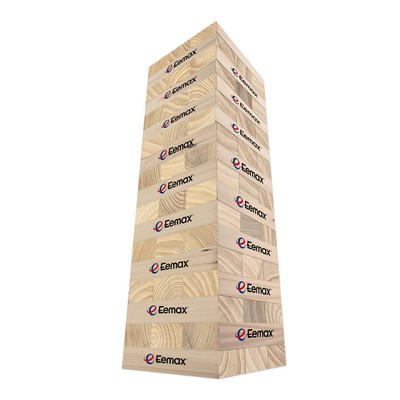 Giant Topple Tower Game